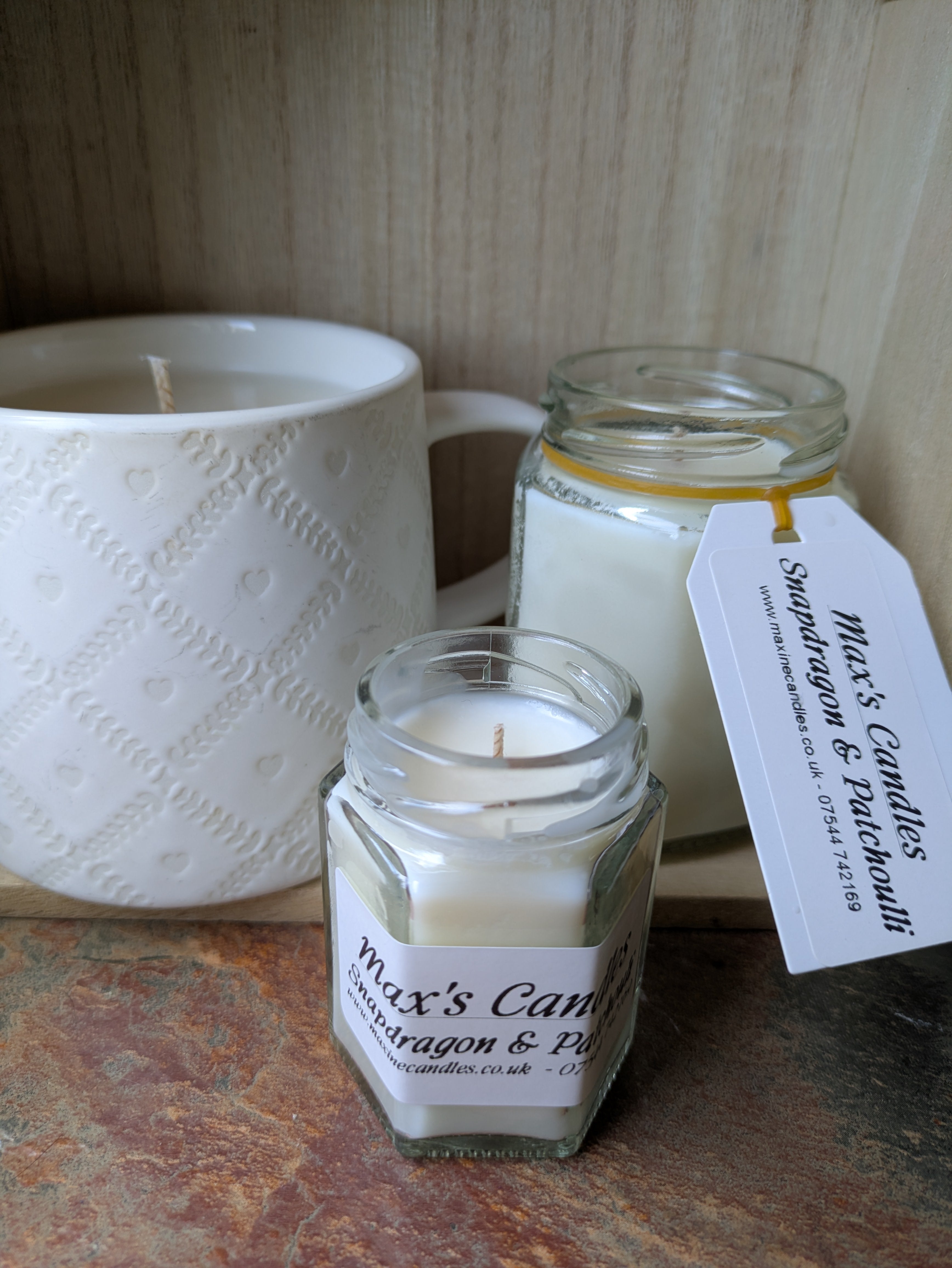 Handmade Soya Wax Candles